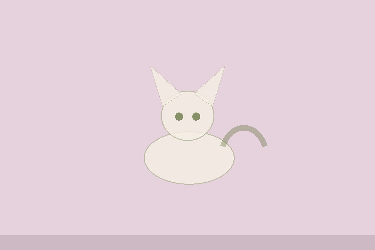 Silueta ilustrativa de gato sobre fondo rosa suave, hero de adopción en Lomas de Zamora