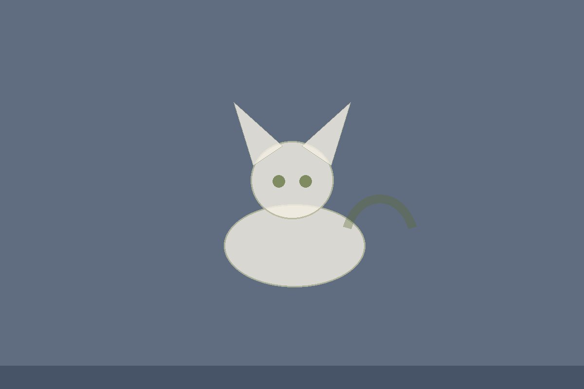 Silueta de maine coon y costos de convivir, ilustración local Patitas Pets (Pillow)