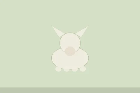 Silueta ilustrativa de perro sobre fondo suave, adopción en CABA