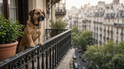 Perro en departamento tipo Recoleta, foto única Patitas Pets