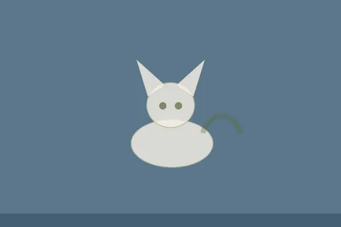 Silueta de gato en transportín, ilustración local Patitas Pets (Pillow, no stock)